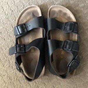 Birkenstock Milano Leather Sandals - Women Size 36